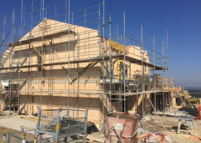 Construction villas en brique à Besencens