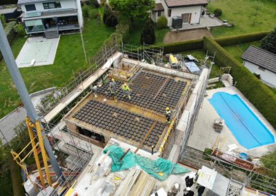 Surélévation d’une villa à Attalens