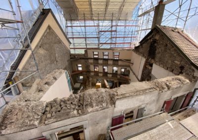 Transformation d’une maison vigneronne à Rivaz