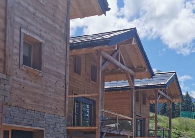 OVALE & Partenaires - Construction mazots hôteliers Gryon