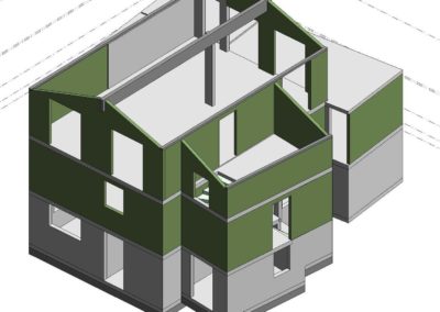 OVALE & Partenaires Génie Civil - Agrandissement villa à Mollie-Margot - image 3D