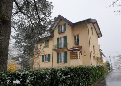 OVALE & Partenaires Génie Civil - Transformation maison individuelle à Chavannes-près-Renens - avant travaux