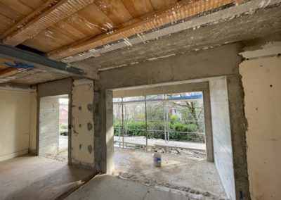 OVALE & Partenaires Génie Civil - Transformation maison individuelle à Chavannes-près-Renens - murs porteurs