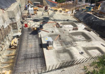 OVALE & Partenaires Ingénieur Civil - Préparation base immeuble La Villageoise Remaufens