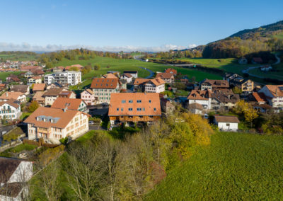 OVALE & Partenaires - Ingénieurs en Génie Civil en Suisse romande - Transformation rural en logements En Gremy vue générale
