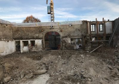 OVALE & Partenaires - Transformation ancienne ferme à Bercher - rénovation façades