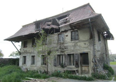 Expertise structurelle pour la préfecture de la Veveyse – Sécurisation d’un bâtiment en péril