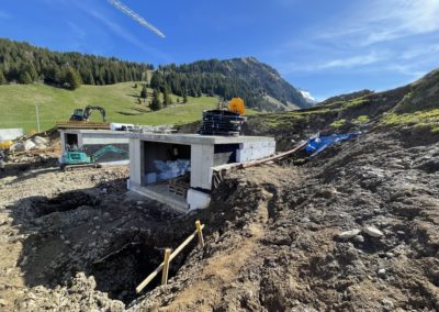 OVALE & Partenaires- ingénieurs civils - Fondation du premier mazot - Lac de Frience Gryon